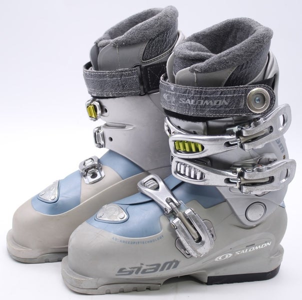 Salomon Siam 770 Women's Ski Boots - Size 5 / Mondo 22 Used