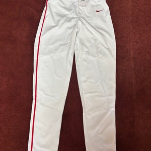 White Men's Small Adult Nike Game Pants (New)