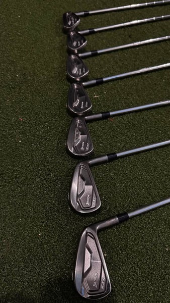 Srixon ZX7 MKII Limited Edition Black Right Handed Iron Set Stiff Flex Steel Shaft (Used)