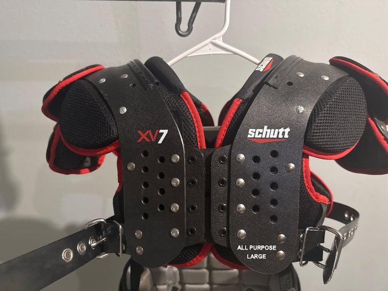 Large Adult Schutt Shoulder Pads (XV7) (New)