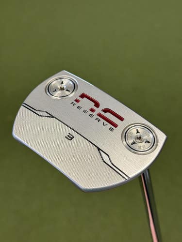 Never Compromise Reserve Tour Satin Putter - Model 3 - 32.5 NICE! W HC