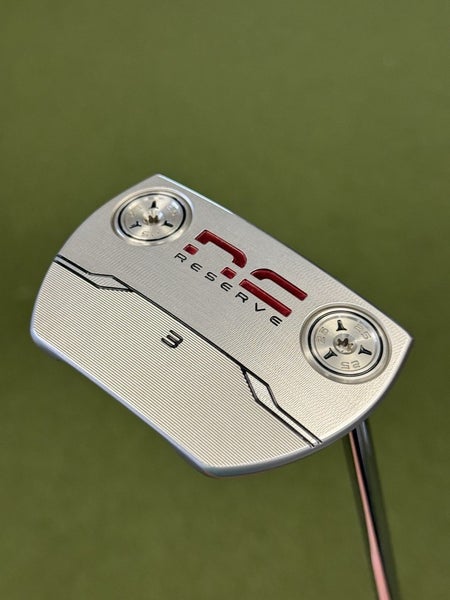 Never Compromise Reserve Tour Satin Putter - Model 3 - 32.5 NICE! W HC