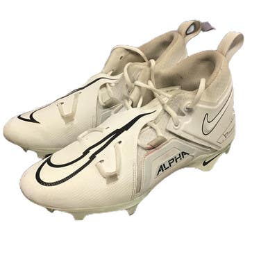 Used Nike CT6649-109 Adult FB Cleats White Senior 11 11730-S000066328