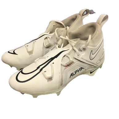 Used Nike CT6649-109 Adult FB Cleats White Senior 11 11730-S000066328