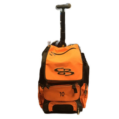 Used BoomBah BB/SB Player Wheeled Bag Orange 11730-S000066340