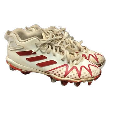 Used Adidas GY0477 Adult FB Cleats White Senior 8.5 11730-S000066432
