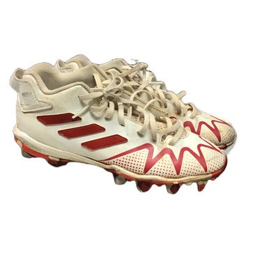 Used Adidas GY0477 Adult FB Cleats White Senior 8.5 11730-S000066432