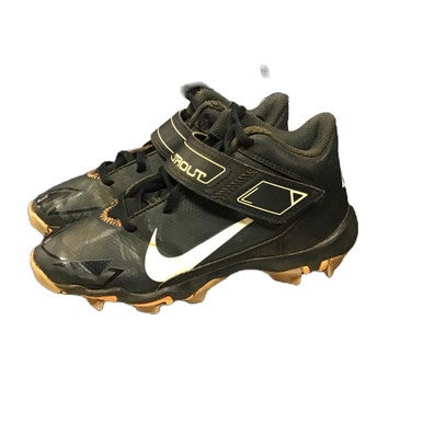 Used Nike CZ5910-011 BB/SB Cleats Black Junior 02 11730-S000066685