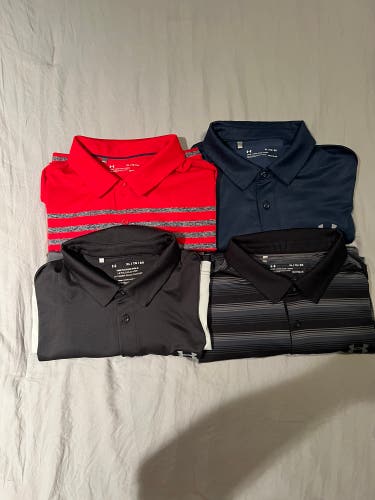 Black XL Men's Under Armour Shirt (New)
