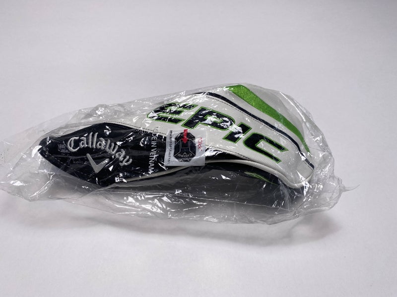 Callaway EPIC Fairway Wood Headcover White Black Green Grey HC NEW