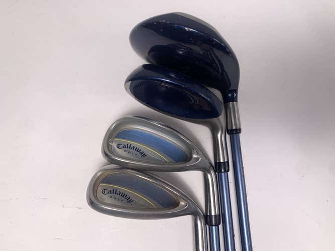 Callaway Gems Club Set 7W 5H 9 SW Aldila Ladies Ladies Graphite Womens RH