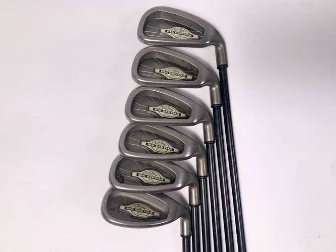 Callaway X-12 Iron Set 5-9+SW RCH 96 Regular Graphite Mens RH