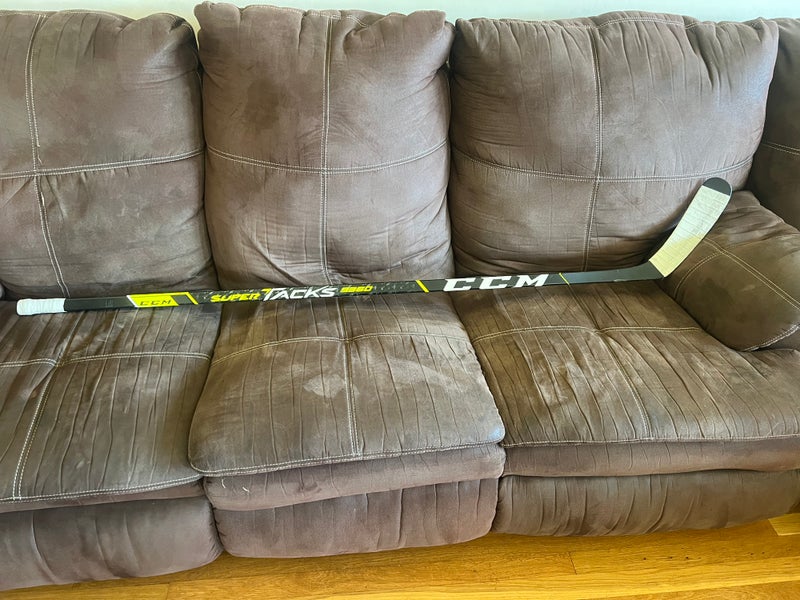 Senior CCM Super Tacks Left Hand Hockey Stick (Used)