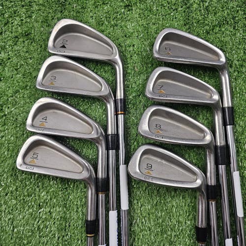 Titleist DCI Gold 2-9 Iron Set Dynamic Gold R300 Regular Flex Steel RH READ