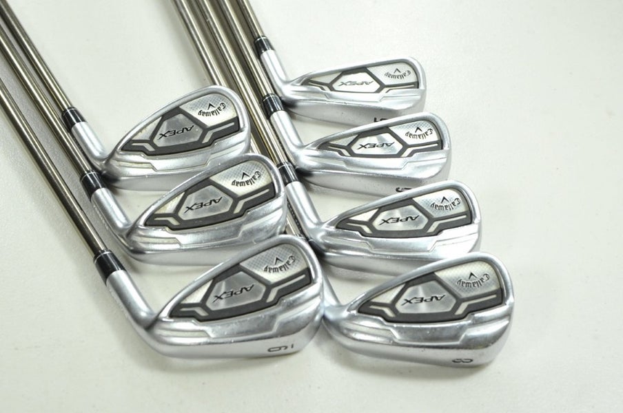 Callaway Apex CF 16 5-PW,AW Iron Set Regular Flex RH Recoil F3 Graphite #203849