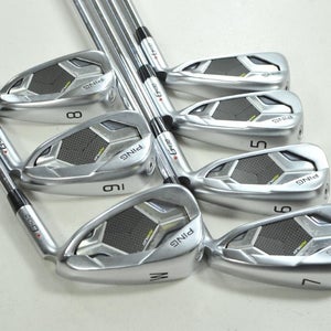 Ping G430 4-W Iron Set Stiff Flex Red Dot Right AWT 2.0 Steel # 203808