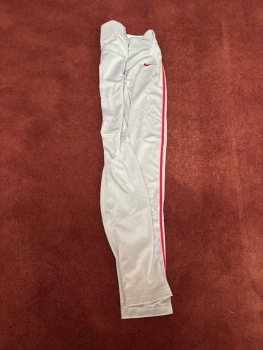 Gray Men's Small Adult Nike Game Pants (New)