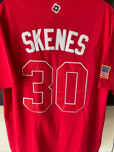 Team USA Paul Skenes Large Men's Jersey (New)