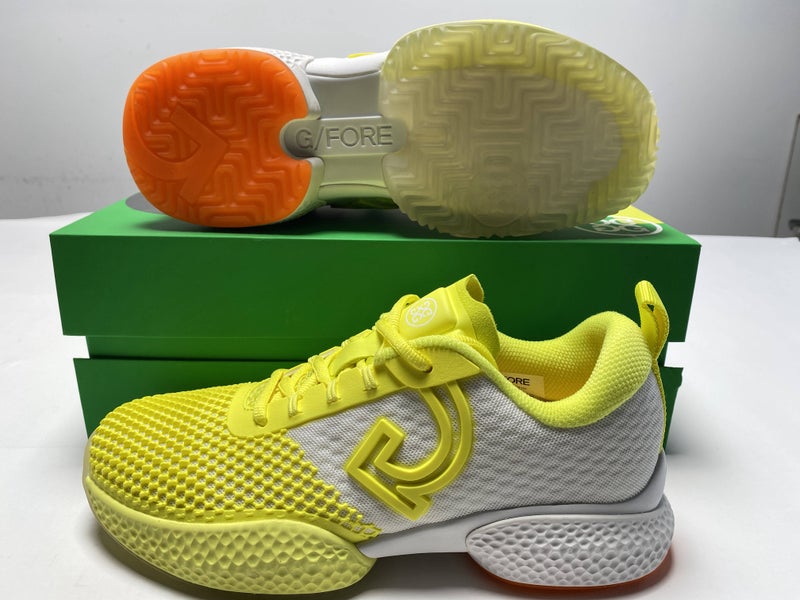 G/Fore QRT1 Pickleball Shoes Yellow Women's SZ 7.5 (G4LS23EF101)
