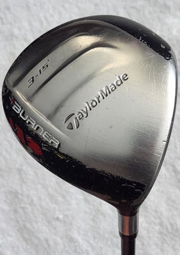 Men's Taylormade Burner 3 wood 15° RH; Graphite Shaft