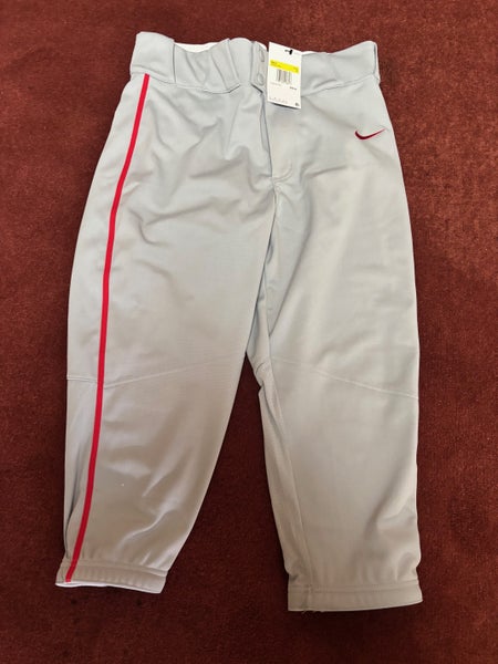 Gray Men's Small Adult Nike Game Pants (New)