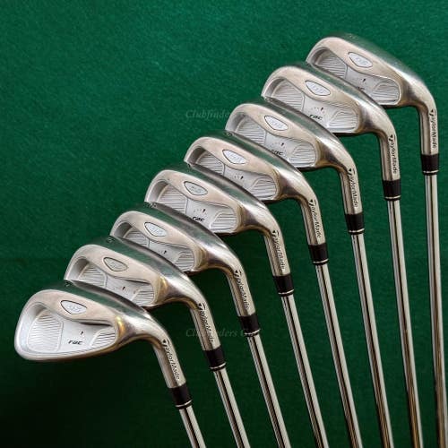 TaylorMade RAC OS 3-PW Iron Set Factory T-Step Ultralite 90g Steel Regular