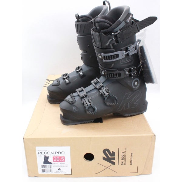 K2 Recon Pro 140 Adult Ski Boots - Size 8.5 / Mondo 26.5 New
