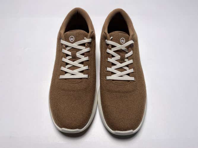 Peter Millar Glide Performance Wool Sneaker Shoes Brown Men's SZ 9.5 (MF22EF05)