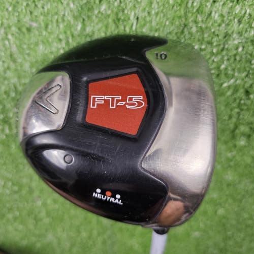 Callaway FT-5 FT 5 10 Driver Fujikura Fit-On Graphite Regular Flex RH 45"