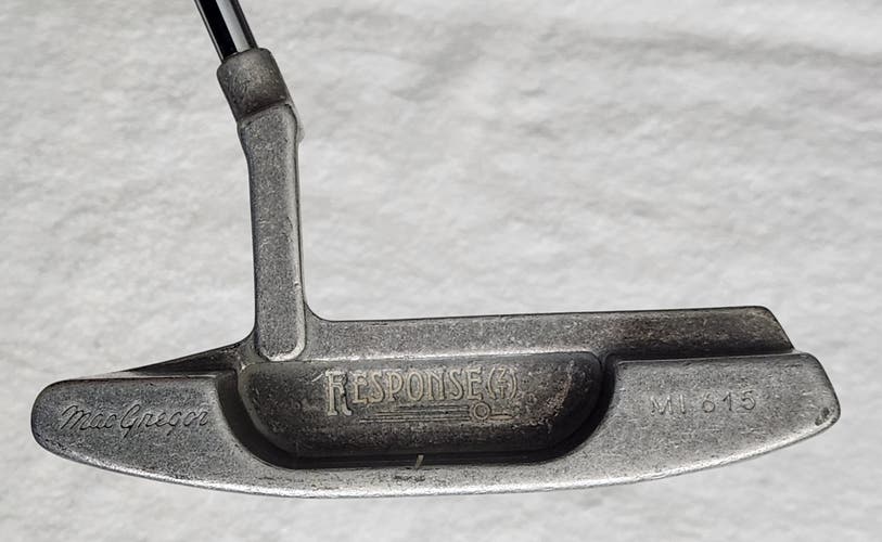 Macgregor Response ZT MI 615, Jack Nicklaus 20th Precision Milled Face Putter RH; Steel Shaft
