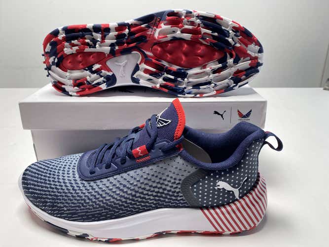 Puma Volition Fusion Crush Sport Golf Shoes Navy Men's SZ 10.5 (309784 01)