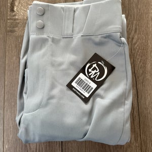 Gray Men's Small Adult Game Pants (New)