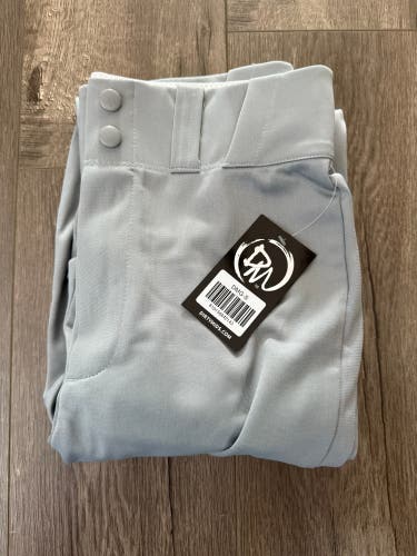 Gray Men's Small Adult Game Pants (New)