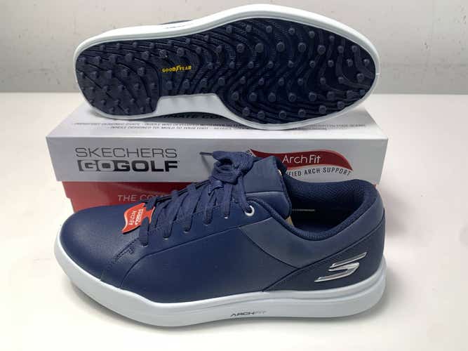 Skechers Go Golf Drive 6 Waterproof Golf Shoes Blue Men's SZ 10 (214128)