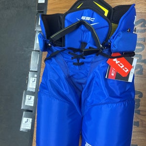 CCM Tacks 65C Sr. Small Hockey Pants Royal.