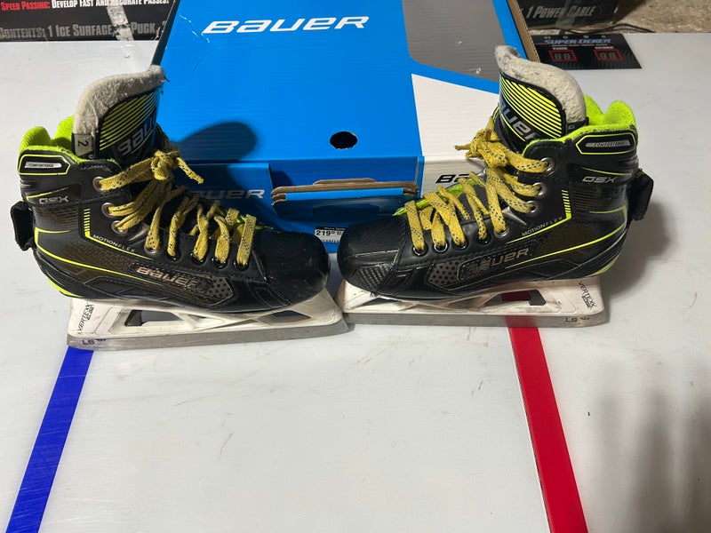 2022 Bauer GSX Hockey Goalie Skates Regular Width Size 2 (Used)