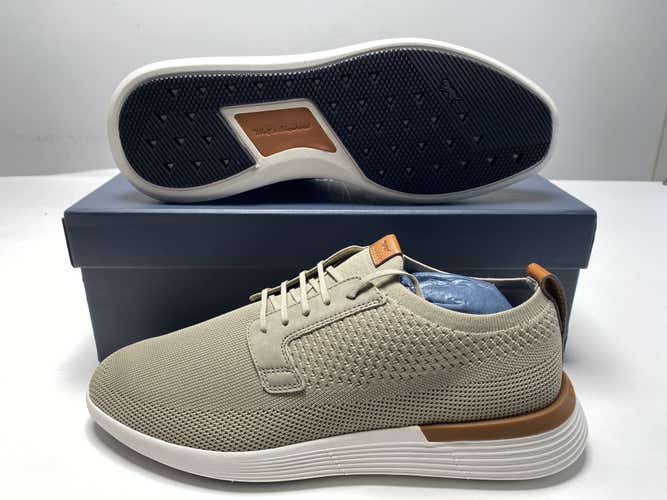 Wolf and Shepherd Swiftknit Derby Shoes Beige Men's SZ 10 (WS S22 SP11 D100)