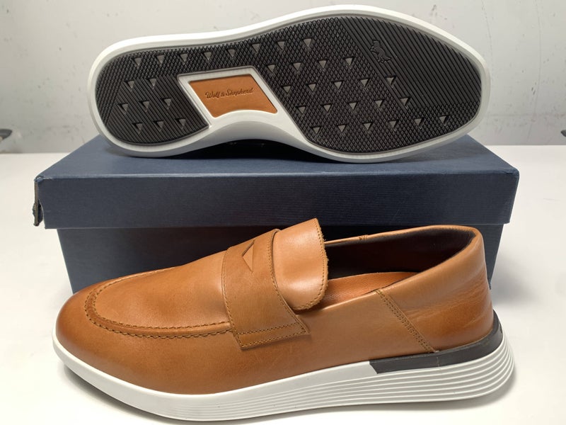 Wolf&Shepherd Crossover Loafer Lite Shoes Brown Men's SZ 11.5 (WS S21 SS04 D115)