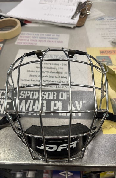 Jofa 480M 480 M Used Medium ice hockey wire cage face mask rare vintage