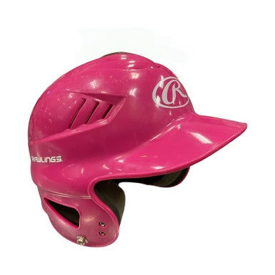 Used Rawlings Batting Helmet No Mask Pink MD 11859-S000026180