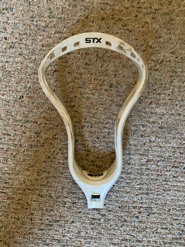 STX Stallion U500 Lacrosse Head – White, Used, Unstrung, Great Condition