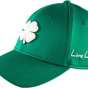 NEW Black Clover Live Lucky Premium Clover #58 Green/White Fitted S/M Hat/Cap