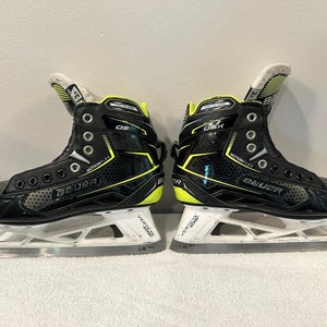 Bauer GSX Hockey Goalie Skates Extra Wide Width Size 3.5 (Used)