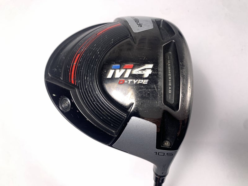 TaylorMade M4 D-Type Driver 10.5* Fujikura Atmos 5R Red Regular Graphite Mens RH