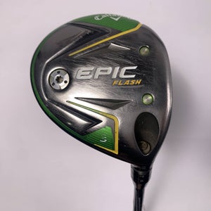 Callaway EPIC Flash 3 Fairway Wood 15* Project X Even Flow 5.5 65g Regular RH