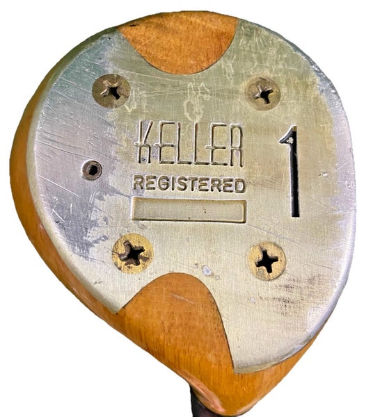 Keller Registered Wood Set Persimmon Driver Plus 3w,4w Men's RH Stiff Steel HC's