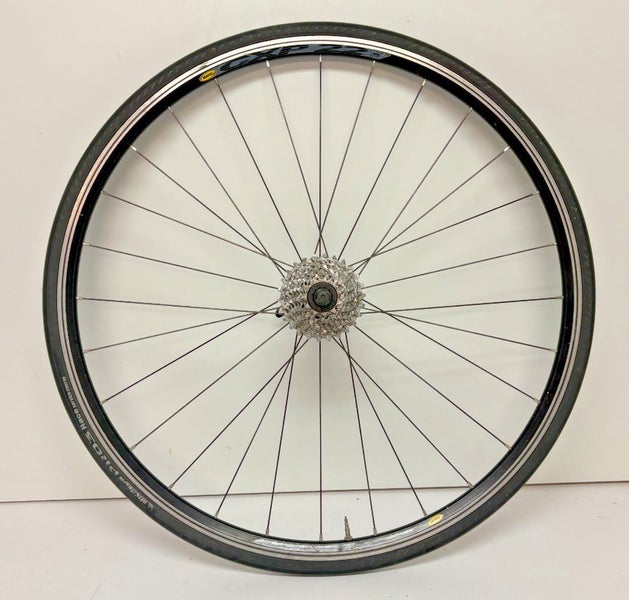 Mavic CXP 22 9-Speed 32-Spoke Black Aluminum 700C Rear Wheel Michelin Tire