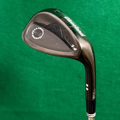 Cleveland CG14 Black Pearl 56-14 56 Sand Wedge Cleveland Traction Wedge Flex