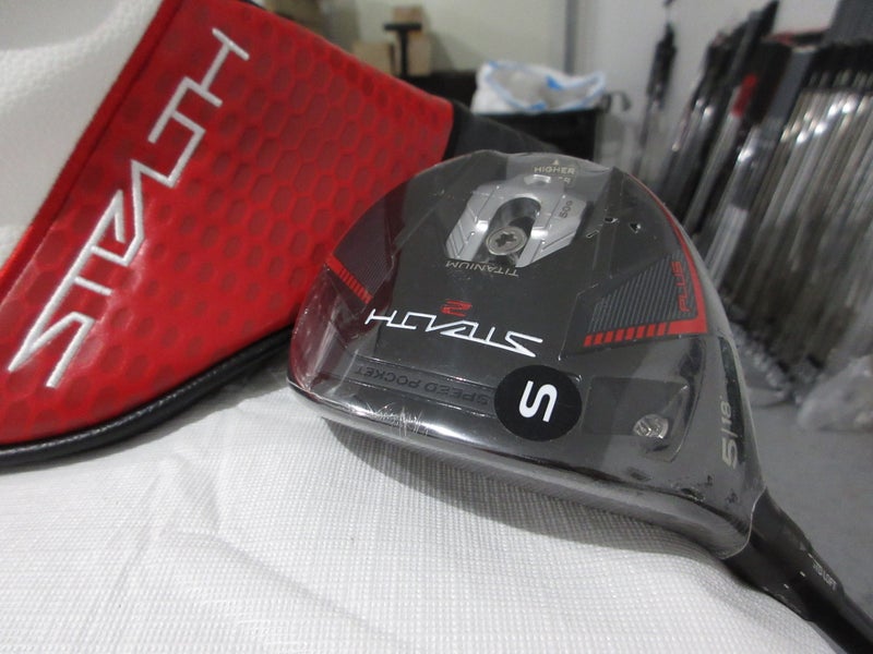 Left-Handed TaylorMade Stealth 2 Plus 5-Wood - 18* - Stiff Flex Graphite - NEW