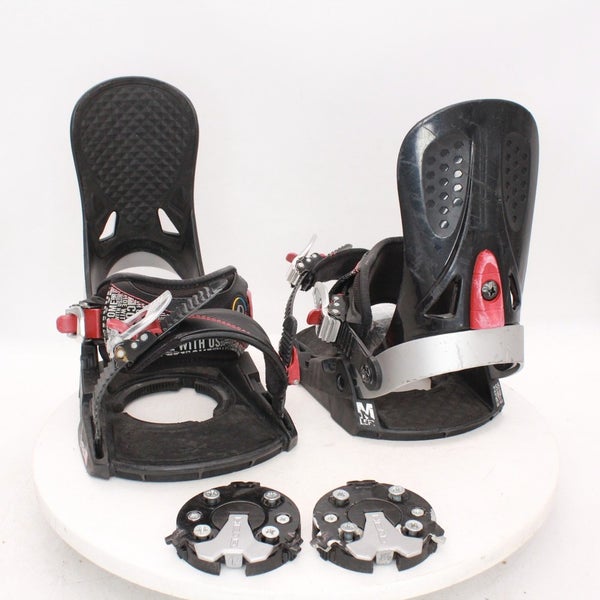 Head 4D SpeedDisc Snowboard Bindings - Size Medium (Fits US Size 7.5 - 10.0)